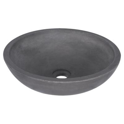 Differnz Hura L waskom beton | donkergrijs | Ø 28 x 12 cm