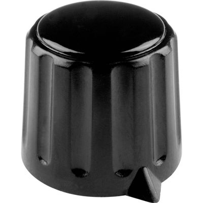 Mentor 4312.6133 4312.6133 Draaiknop Met wijzer Zwart (Ø x h) 28 mm x 18.5 mm 1 stuk(s)