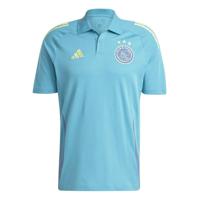 adidas Ajax Polo 2024-2025 Lichtblauw Blauw Geel