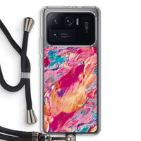 Pastel Echoes: Xiaomi Mi 11 Ultra Transparant Hoesje met koord