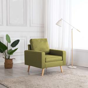 Fauteuil stof groen