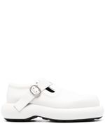 Jil Sander mocassins Scarpe en cuir - Blanc