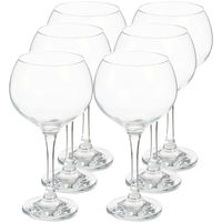 Pasabahce Bistro cocktail/gin glazen - glas - set 6x stuks - 790 ml