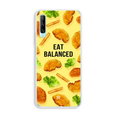 Eat Balanced: Huawei P Smart Pro Transparant Hoesje