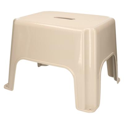 Caravan of camper trapje / opstapje - kunststof - beige - 40 x 30 x 28 cm