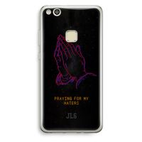 Praying For My Haters: Huawei Ascend P10 Lite Transparant Hoesje