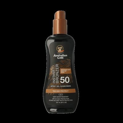 Australian Gold Spray gel bronzer SPF50 237 Milliliter