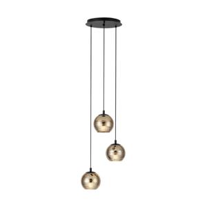 Stars of Light 3-lichts hanglampLemorieta zwart - 39685