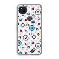 8-bit N°9: Google Pixel 4a Transparant Hoesje