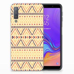 Samsung Galaxy A7 (2018) TPU bumper Aztec Yellow