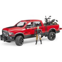 bruder Dodge RAM Power wagen met accessoires modelvoertuig 02502