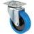 Showgear zwenkwiel blauw, 125 mm