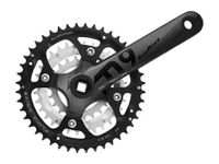 Sturmey-Archer Europa N.V. Sunrace crankstel fcm914 9v 44/32/22 175mm -5mm zw/zilv