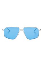 Jacques Marie Mage Jagger pilot-frame sunglasses - Argent - thumbnail