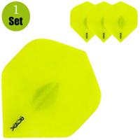 Ruthless Ruthless Transparant Dartflights - Geel