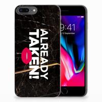 Apple iPhone 7 Plus | 8 Plus | Siliconen hoesje | met naam Already Taken Black