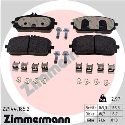 Remblokkenset, schijfrem 229441852
