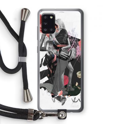 Dissimulation du réel: Samsung Galaxy A31 Transparant Hoesje met koord