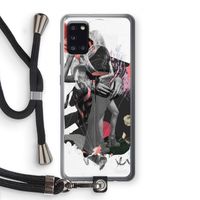 Dissimulation du réel: Samsung Galaxy A31 Transparant Hoesje met koord