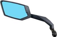 Edge Spiegel links e-bike luxe met klem - extra groot en licht dimmend glas