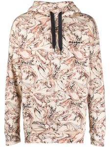 MARANT hoodie Marvin à motif abstrait - Marron