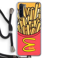 McElodie: Oppo A91 Transparant Hoesje met koord