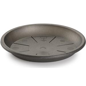 PlasticForte Opvangschaal - antraciet - 30 cm - voor pot Dia 35/40 cm