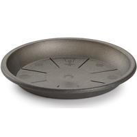 PlasticForte Opvangschaal - antraciet - 30 cm - voor pot Dia 35/40 cm