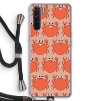 Krab: Oppo A91 Transparant Hoesje met koord