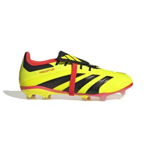 adidas Predator Elite FT Gras Voetbalschoenen (FG) Kids Felgeel Zwart Rood