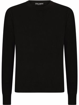 Dolce & Gabbana pull en cachemire - Noir