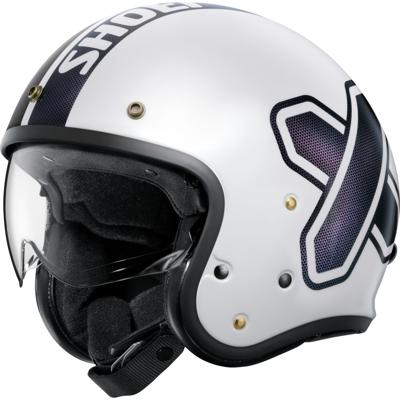 SHOEI J·O2 Cross Logo 2, Jethelm of scooter helm, TC-6