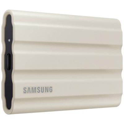 Samsung Portable T7 Shield 1 TB Externe SSD harde schijf USB-A 3.2 Gen 2 Beige MU-PE1T0K/EU