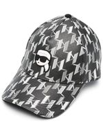 Karl Lagerfeld casquette K/Ikonik 2.0 à motif monogrammé - Noir - thumbnail