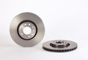 Remschijf COATED DISC LINE BREMBO, Remschijftype: Binnen geventileerd, u.a. für Vauxhall, Saab, Opel