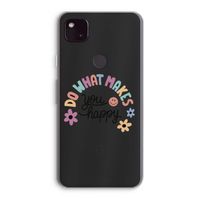 Happy days: Google Pixel 4a 5G Transparant Hoesje