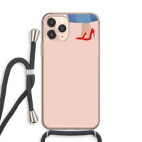 High heels: iPhone 11 Pro Transparant Hoesje met koord