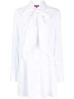 STAUD robe-chemise Maryn - Blanc