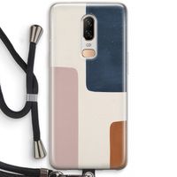 Geo #5: OnePlus 6 Transparant Hoesje met koord