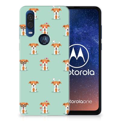 Motorola One Vision | TPU Hoesje | Pups Motorola One Vision | TPU Hoesje | Pups