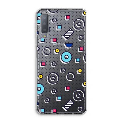 8-bit N°9: Samsung Galaxy A7 (2018) Transparant Hoesje