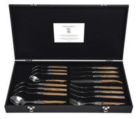 Laguiole Style de Vie Bestekset - Olijfhout - 16 delig / 4 personen