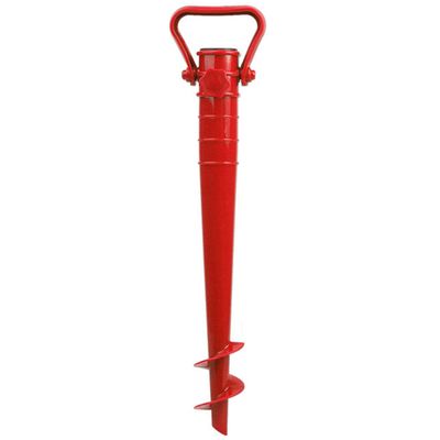 Parasolharing - rood - kunststof - D40 mm x H37 cm