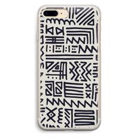 Marrakech print: iPhone 7 Plus Transparant Hoesje