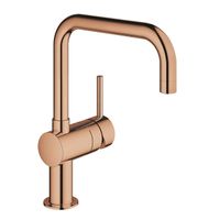 GROHE Minta Keukenkraan - hoog - draaibare u uitloop - warm sunset glans 32488DA0