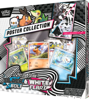 Pokémon TCG Black Bolt & White Flare Unova Poster Collection (2025)