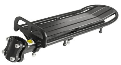 Ventura bagagedrager screw-on flex aluminium zwart