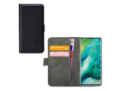 Mobilize Mobilize Classic Gelly Wallet Book Case OPPO Find X2 Black