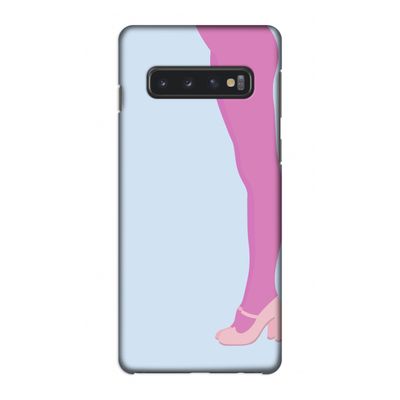 Pink panty: Samsung Galaxy S10 4G Volledig Geprint Hoesje