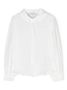 Simonetta chemise à col claudine - Blanc